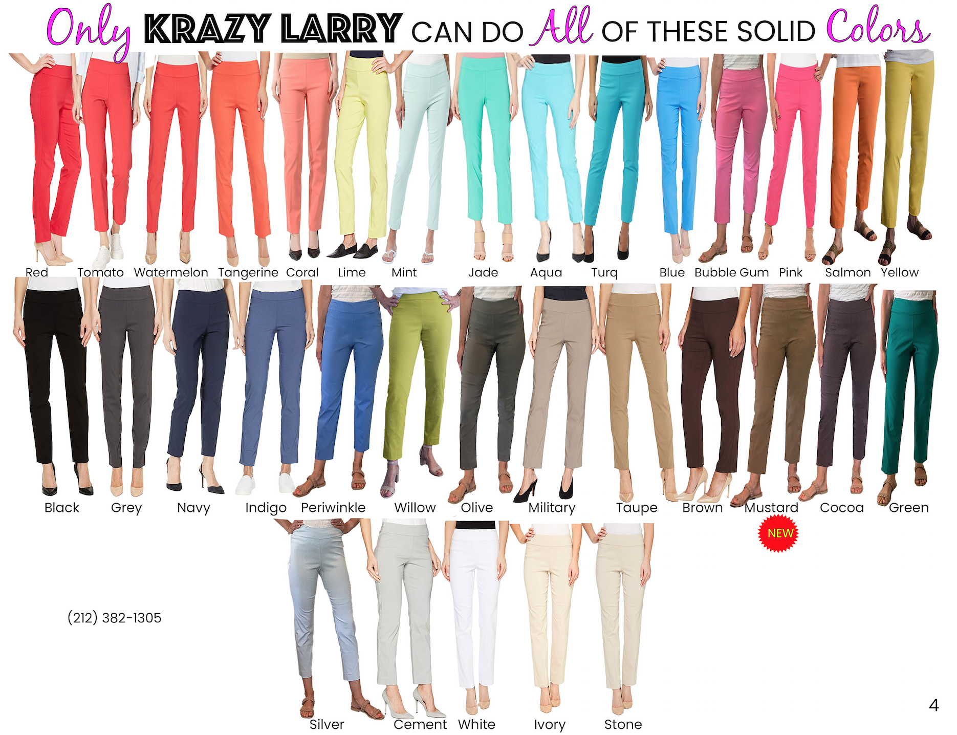 Krazy Larry P-507 Ankle Pants - Dazzelle
