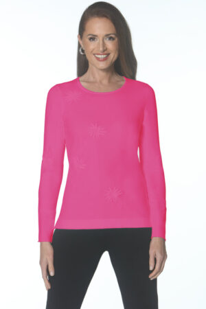 J'envie Floral Embroidered Top