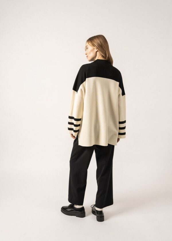 Saint James Givre High-neck Wool Tunic - Image 2