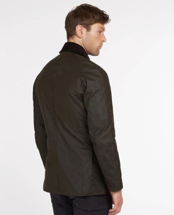 Barbour Ashby Waxed Jacket - Image 3