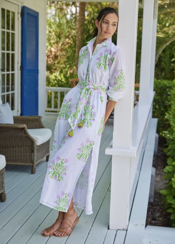 Bella Tu Peyton Shirtdress in Tulips