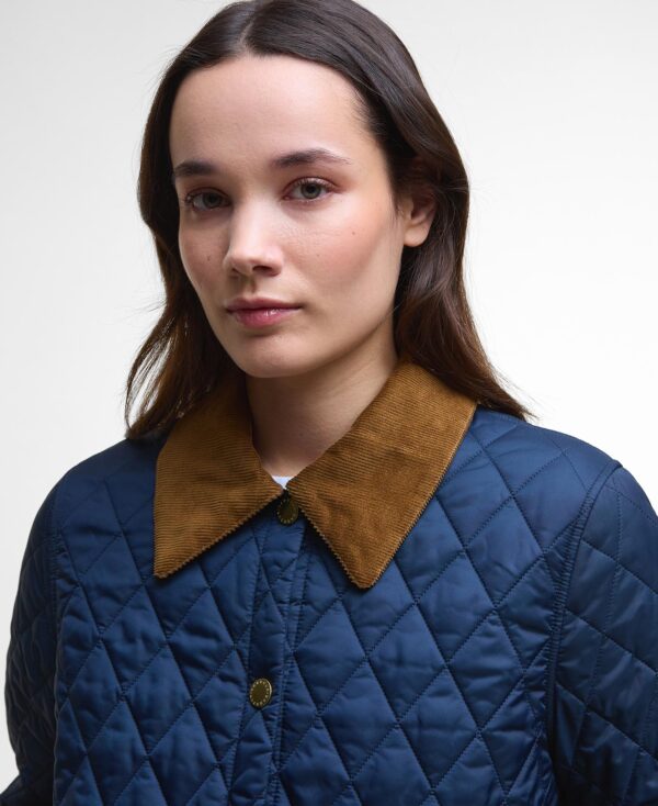 Barbour Icons Cropped Liddesdale Quilted Jacket - Image 5