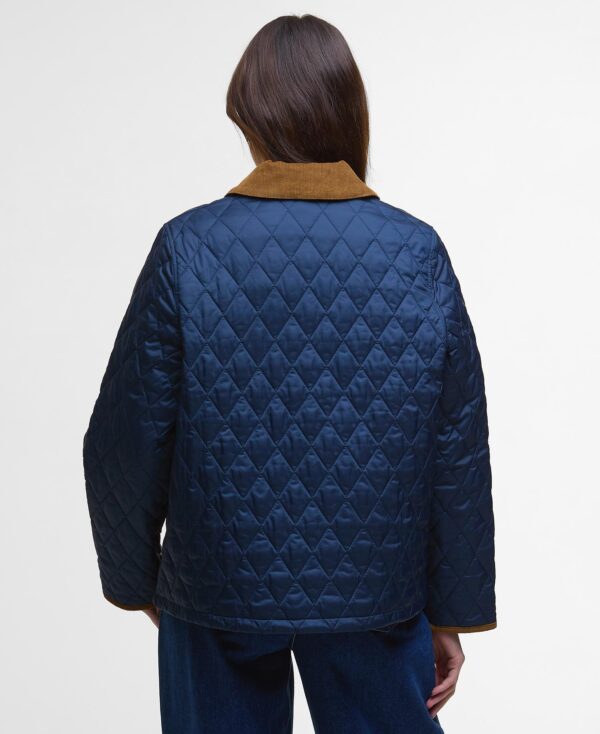 Barbour Icons Cropped Liddesdale Quilted Jacket - Image 4