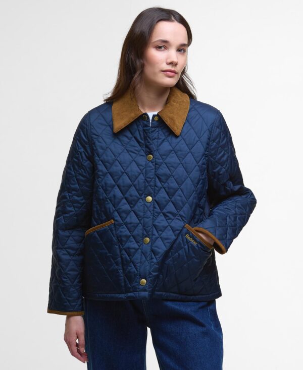 Barbour Icons Cropped Liddesdale Quilted Jacket