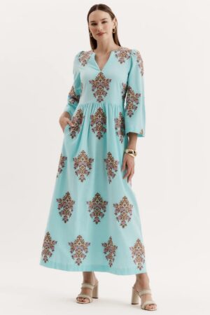 Tyler Böe Lana Embroidered Maxi Dress (FINAL SALE)