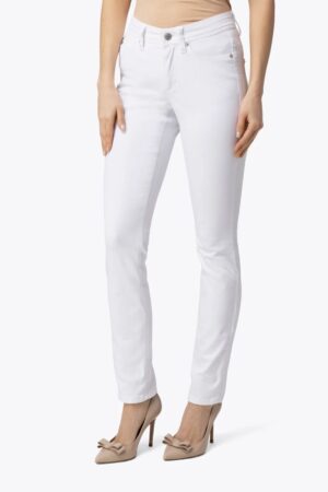 CAMBIO Parla White Stretch Denim Jean (FINAL SALE)