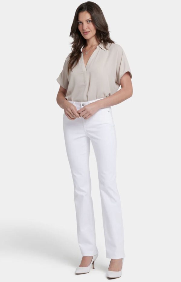 NYDJ Barbara Bootcut Jeans in Optic White (FINAL SALE)