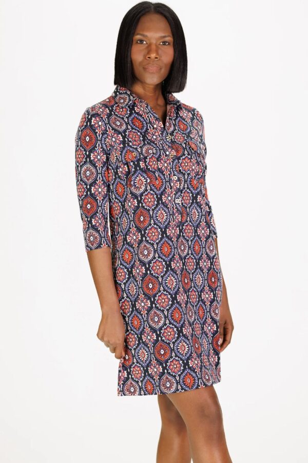 Duffield Lane Coco Dress in Medallion Print (FINAL SALE)