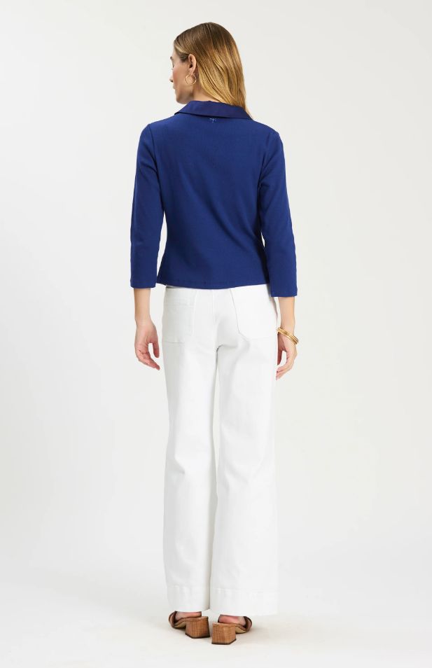 Tyler Böe Poppy Ribbed Polo - Image 4