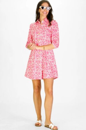 Duffield Lane Ashlynn Dress in Hibiscus Haven