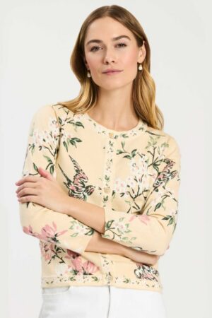 Tyler Böe Cindy Starling Floral Cardigan