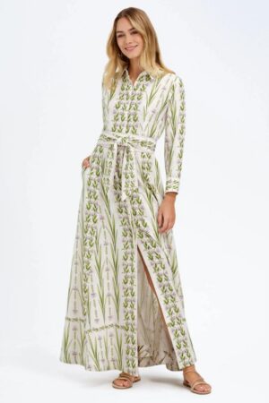 Bella Tu Kit Shirtdress in Eliza-lilac
