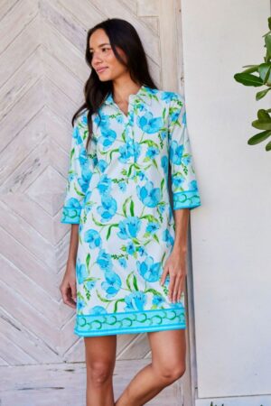 Bella Tu Charlie Dress in Petal-blue