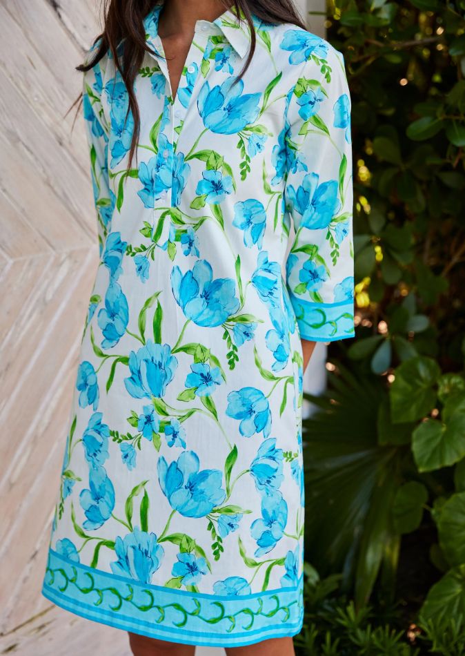 Bella Tu Charlie Dress in Petal-blue - Image 7