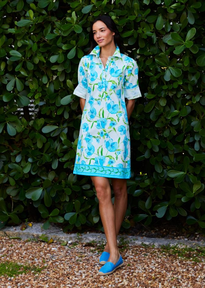 Bella Tu Charlie Dress in Petal-blue - Image 2